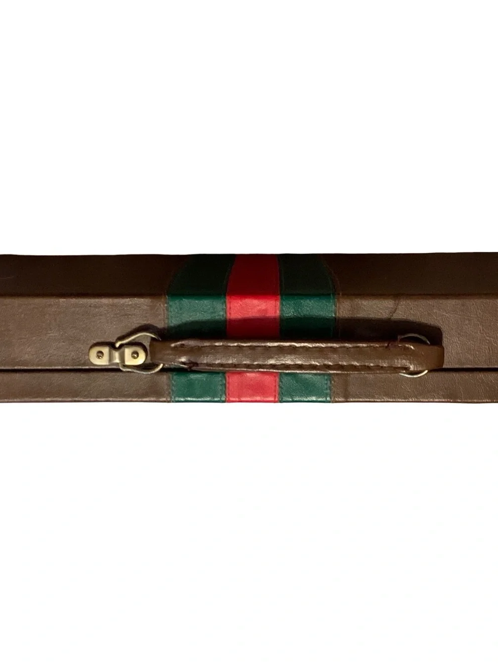 Vintage 70s Dominos Set With Faux Leather  Carrying Case